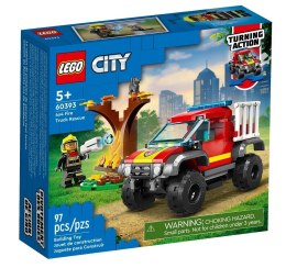 Lego CITY 60393 Wóz strażacki 4x4 misja ratunkowa