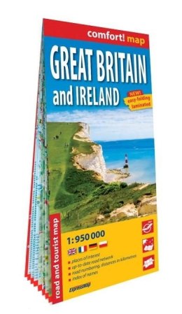 Comfort!map Great Britain and Ireland w.2023