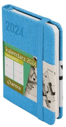 Kalendarz 2024 Awangarda A7 TDW niebieski