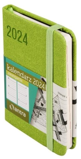 Kalendarz 2024 Awangarda A7 TDW zielony
