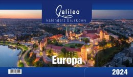 Kalendarz 2024 Biurkowy Galileo Europa