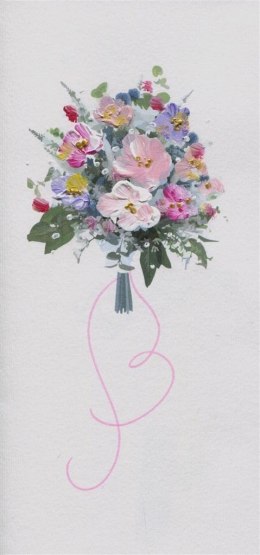 Karnet Kwiaty DL N11 - Bukiet