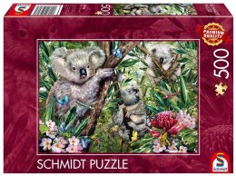 Puzzle 500 Rodzina koali