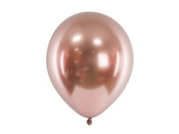 Balony Glossy różowe złoto 30cm 10szt