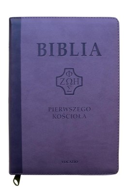 Biblia pierwszego Kościoła fiolet. z paginatorami