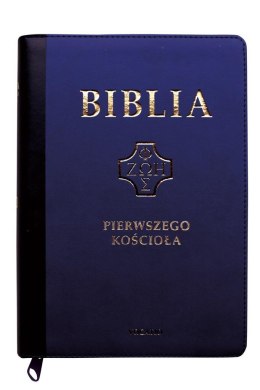 Biblia pierwszego Kościoła granatowa paginatory