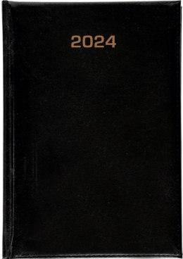 Kalendarz 2024 dzienny A5 Baladek czarny