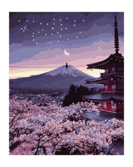 Malowanie po numerach - Wieczór w Japonii 40x50cm