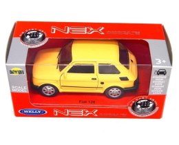 Fiat 126p 1:27 żółty WELLY