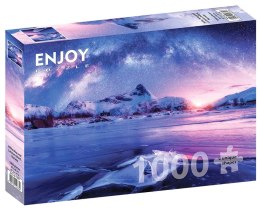 Puzzle 1000 Droga Mleczna/Lofoty/Norwegia