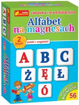 Zabawka i gra edukacyjna - Alfabet na magnesach