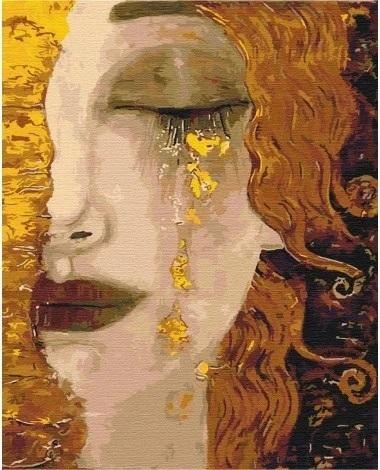 Malowanie po numerach - Złote łzy 40x50cm