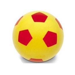 Piłka piankowa żółto czerwona 20cm