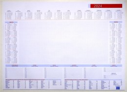Kalendarz 2024 Biuwar A2 (30 kart)