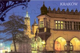 Puzzlowa kartka pocztowa The Old Town, Cracow