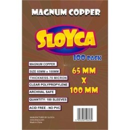 Koszulki Magnum Copper 65x100mm (100szt) SLOYCA
