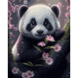 Malowanie po numerach - Panda 40x50cm