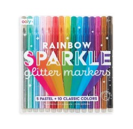 Flamastry z brokatem Rainbow Sparkle Glitter Mark