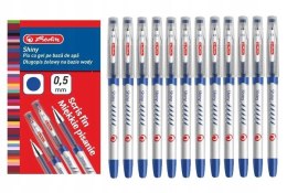 Długopis żelowy 0,5 MM shiny niebieski (12szt)