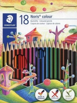 Kredki Noris Colour Wopex 18 kolorów STAEDTLER