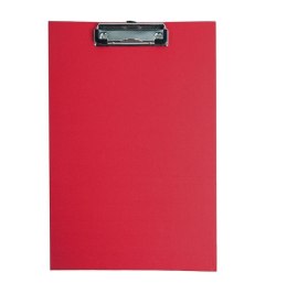 Deska A4 PVC z klipsem czerwona D.RECT