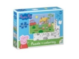 Puzzle 60 Peppa Pig 2 in 1
