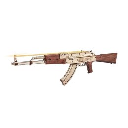 Puzzle drewniane 3D Karabin AK-47