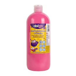 Farba plakatowa w butelce 1000ml różowy STRIGO