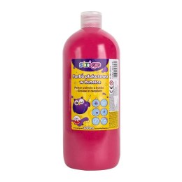 Farba plakatowa w butelce 1000ml rubinowy STRIGO
