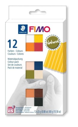 Fimo Soft 12x25g kolory Natural