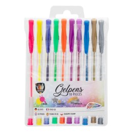 Długopis żelowy 10 kolorów