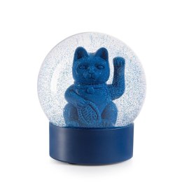 Kula śnieżna - Lucky Cat ciemny niebieski