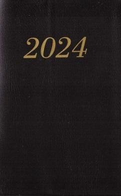 Kalendarz 2024 A7 kieszonkowy - okł. folia