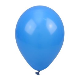 Balony pastelowe jednokolorowe niebieskie 24cm 10s