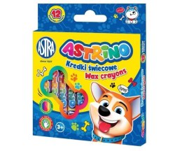 Kredki świecowe 12 kolorów Astrino ASTRA