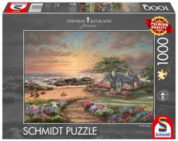 Puzzle 1000 Thomas Kinkade, Dom nad morzem