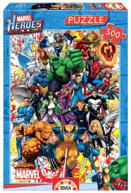 Puzzle 500 Superbohaterowie Marvela G3