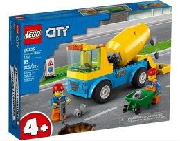 Lego CITY 60325 (8szt) Ciężarówka z betoniarką