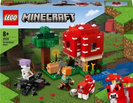 Lego MINECRAFT 21179 (6szt) Dom w grzybie