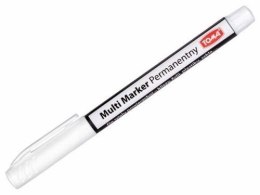 Multi Marker permanentny 1,5mm biały (20szt) TOMA