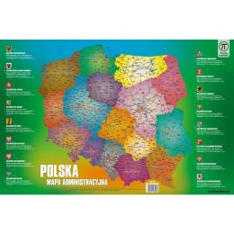Plansza na biurko Mapa Polski 550x365 mm