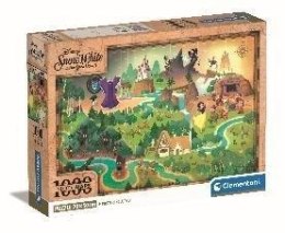 Puzzle 1000 Compact Story Maps Snow white