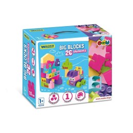 Big Blocks Pink klocki 26el
