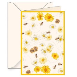 Karnet B6 + koperta 5939 Pszczoły
