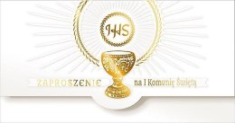 Zaproszenie Komunia ZK03 (10szt.)