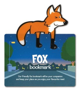 Zwierzęca zakładka do książki - Fox - Lis