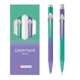 Długopis + ołówek Borealis fioletowo-zielony