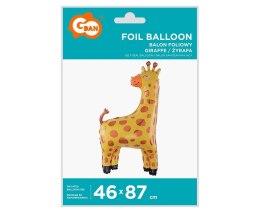 Balon foliowy Żyrafa 46x87cm