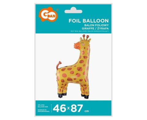 Balon foliowy Żyrafa 46x87cm