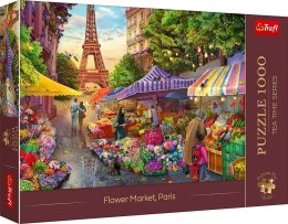 Puzzle 1000 Targ kwiatowy, Paryż TREFL